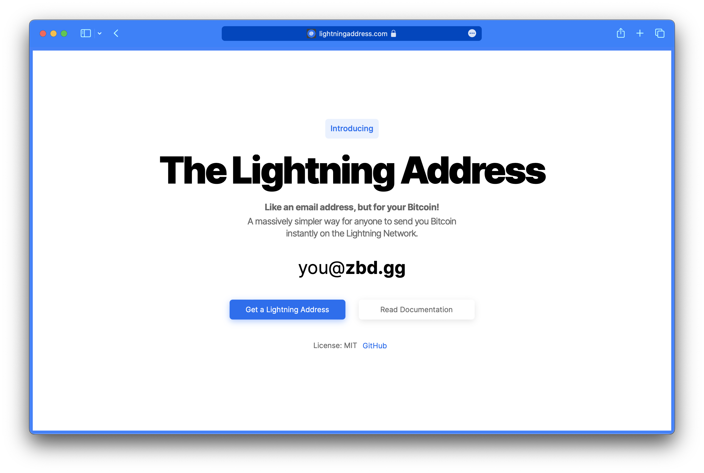 lightningaddress.com