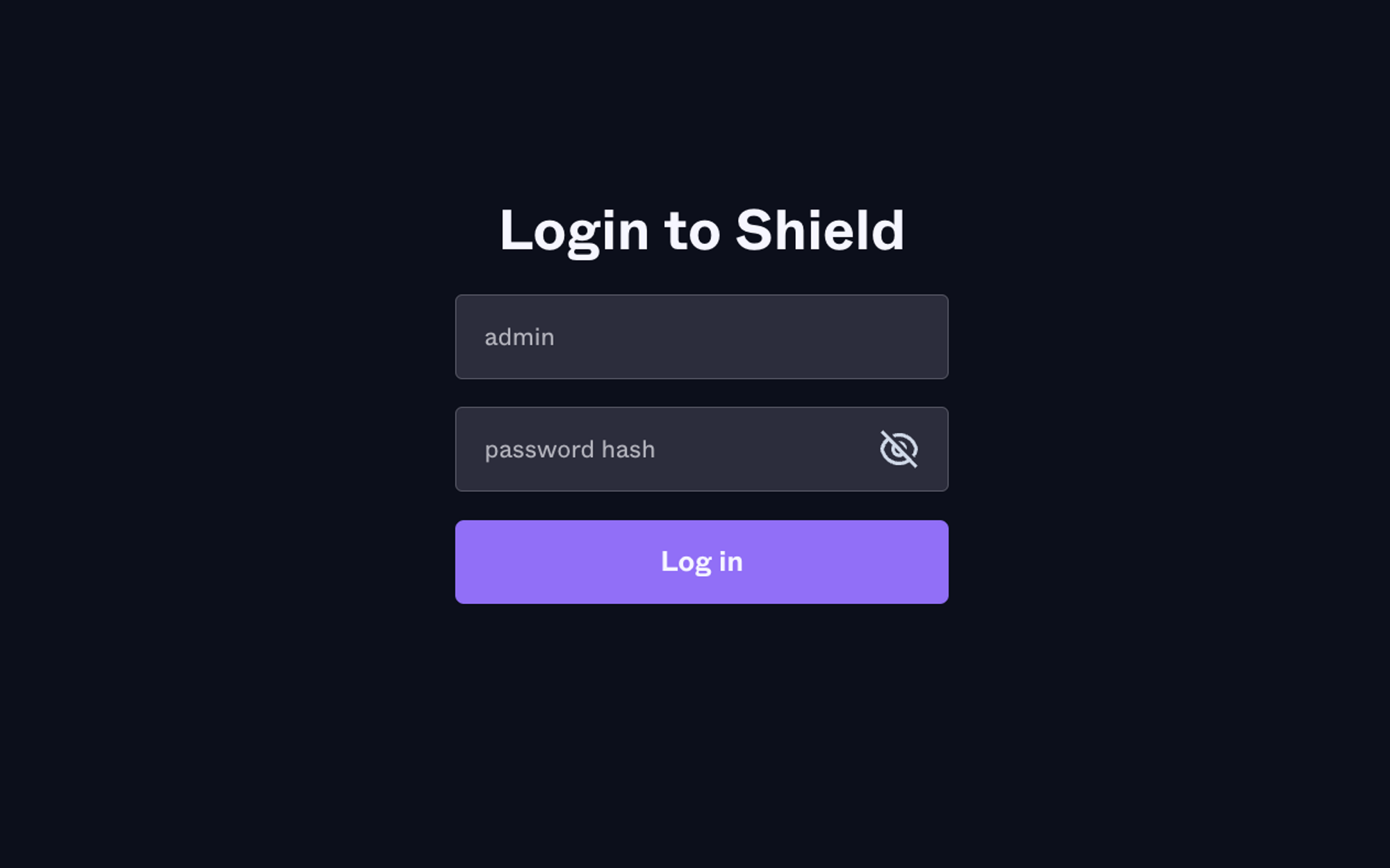 ZBD Shield | Login